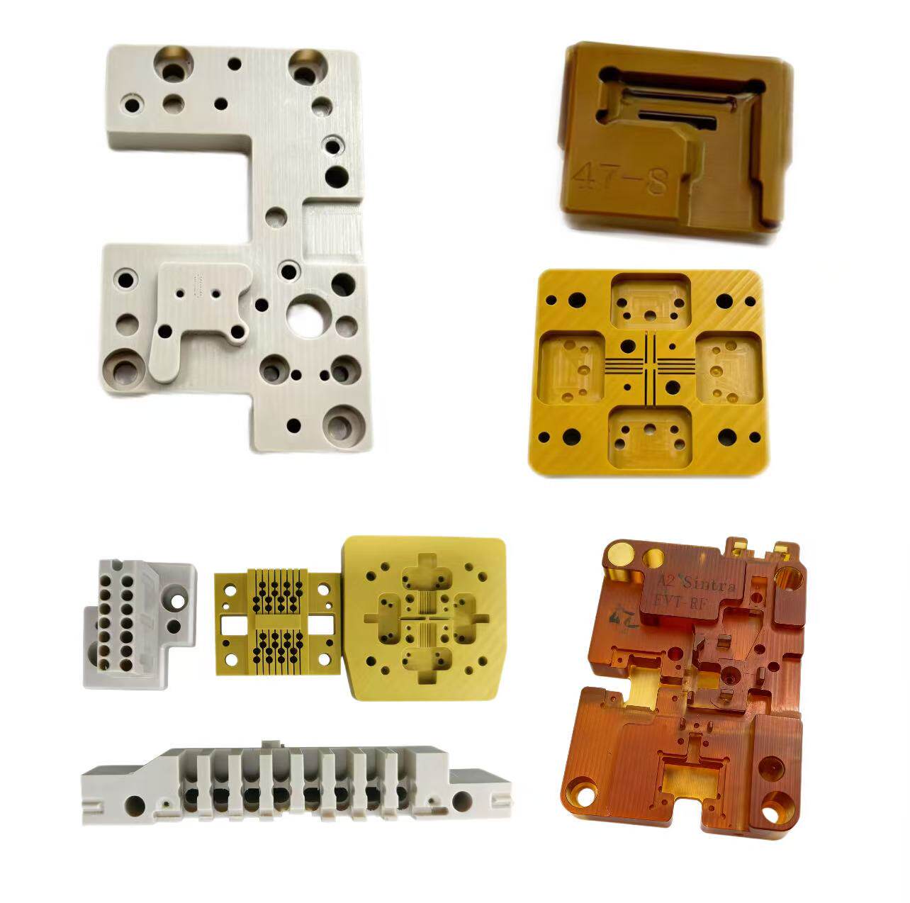CNC machined engineering plastic components