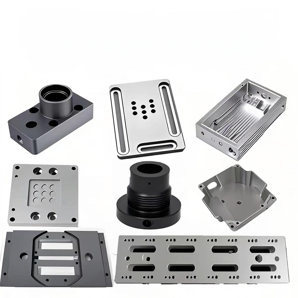 CNC precision machining of aluminum parts