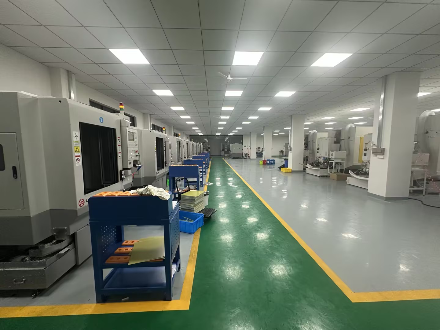 Factory production workshop